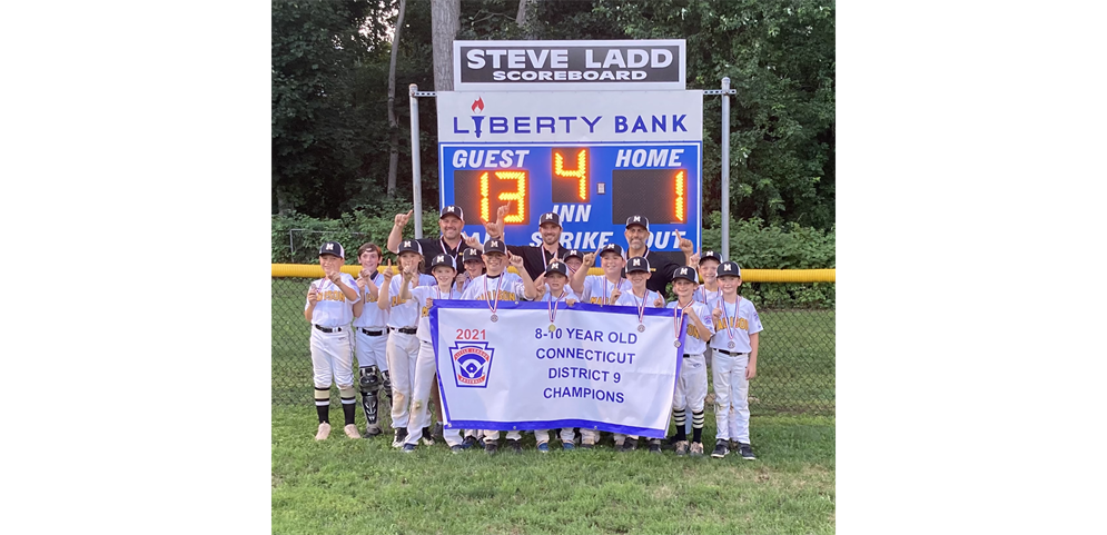 2021 Madison 8-10 Baseball Champions