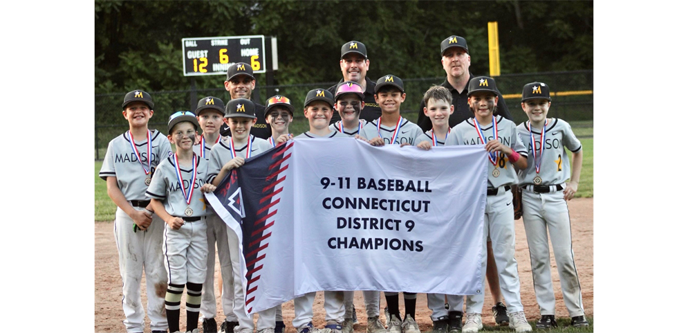 2023 Madison 9-11 Baseball District Champions