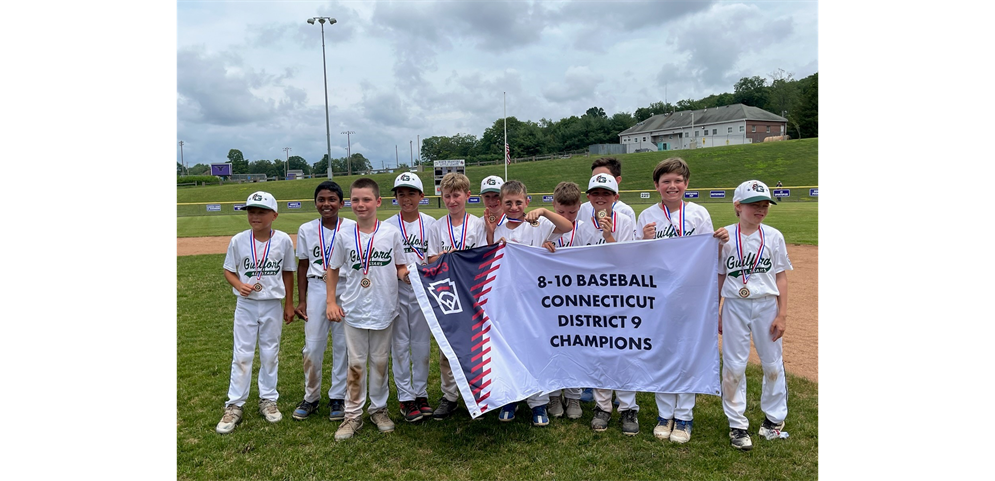 2023 Guilford 8-10 Baseball District Champions