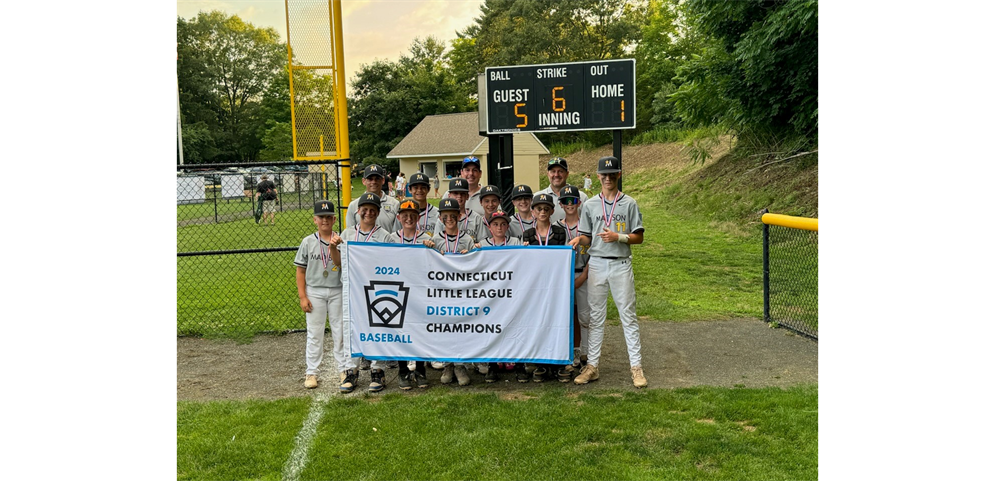 2024 Madison 10-12 Baseball District Champs